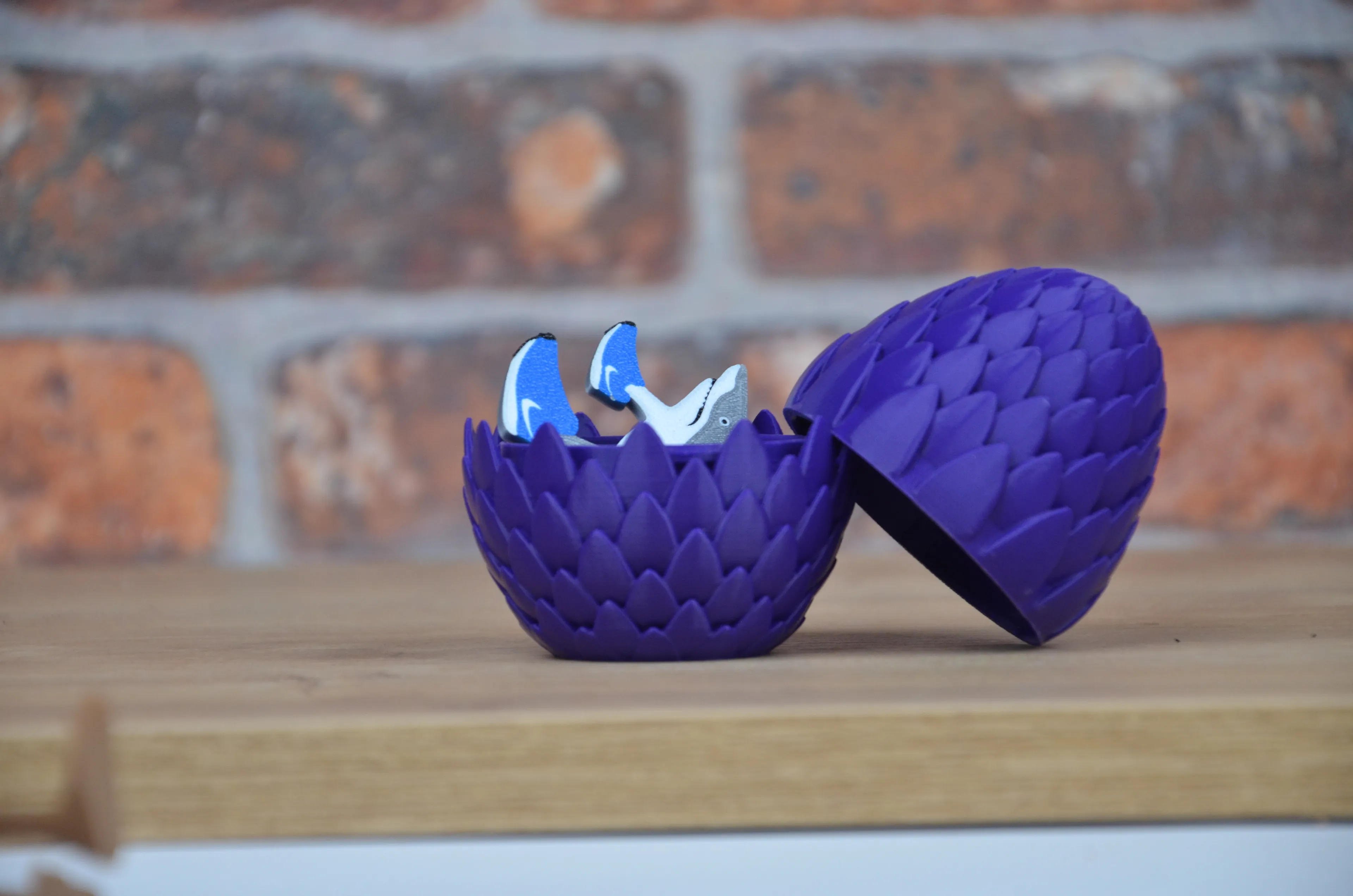 Game of Thrones Temalı Ejder Yumurtası - 3D Baskı Hazine Kutusu