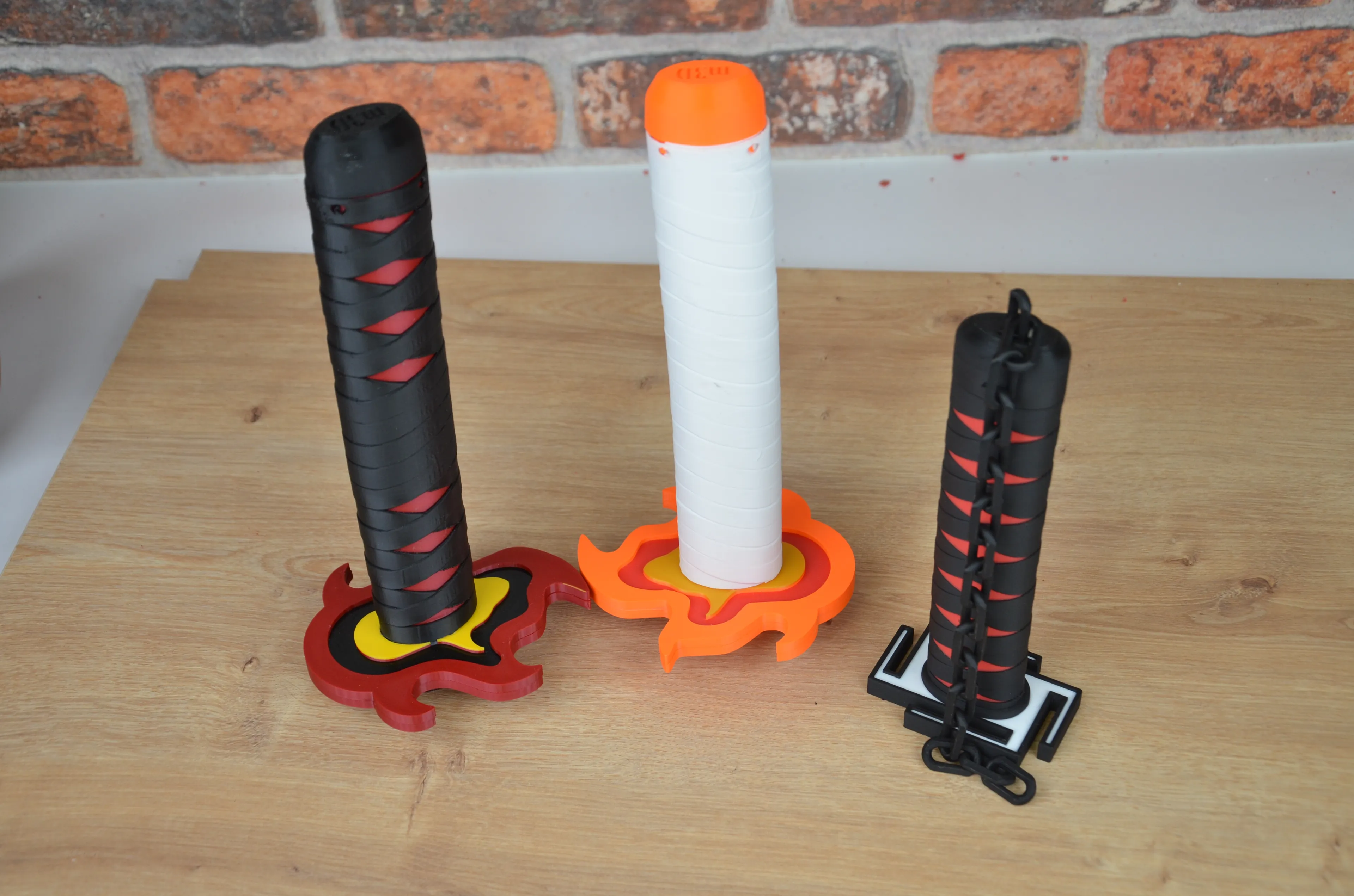 Demon Slayer Rengoku Kılıcı - 3D Baskı Nichirin Katana