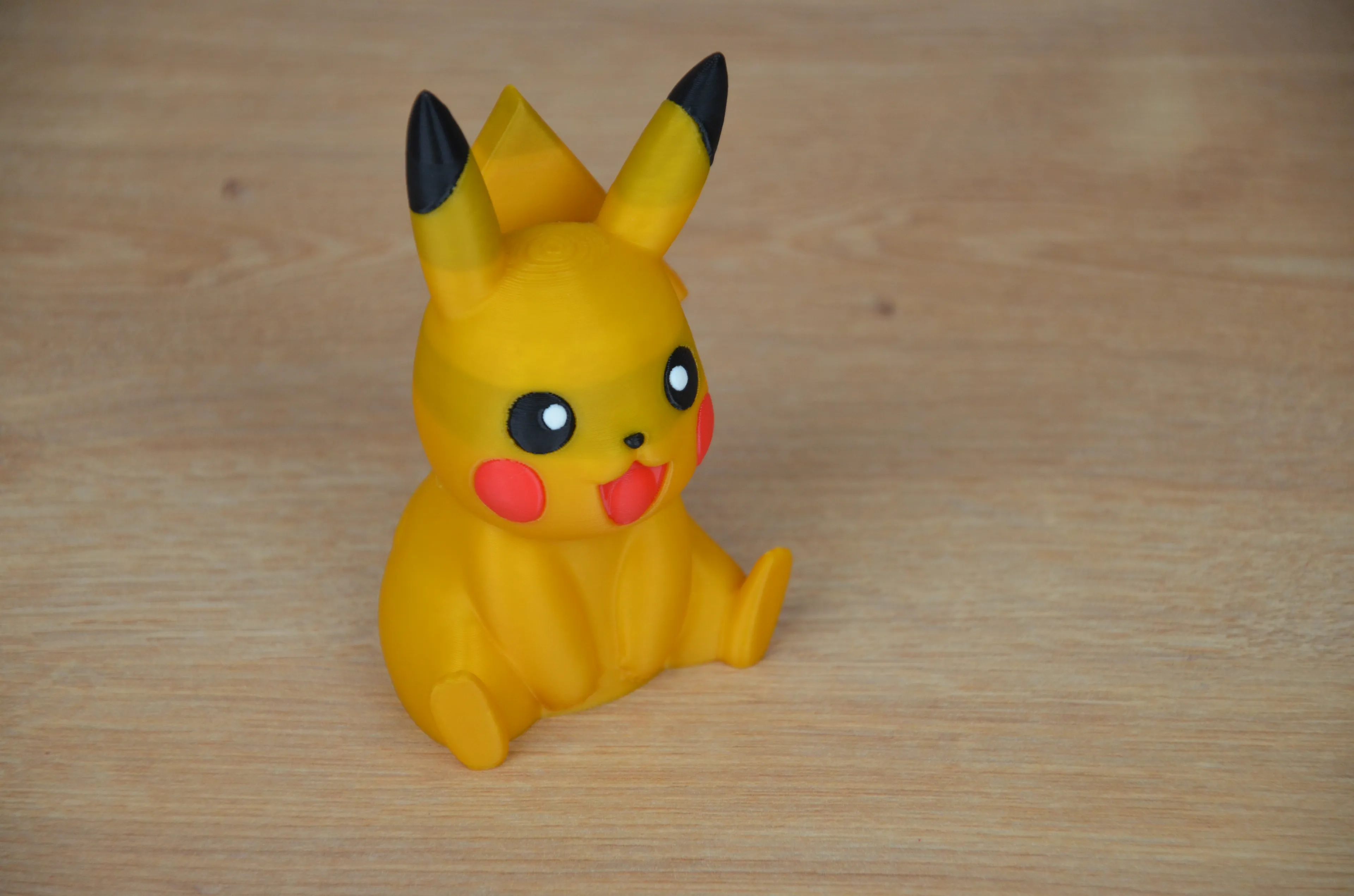 "Pika Pika!" - Sevimli Pikachu 3D Baskı Masa Figürü