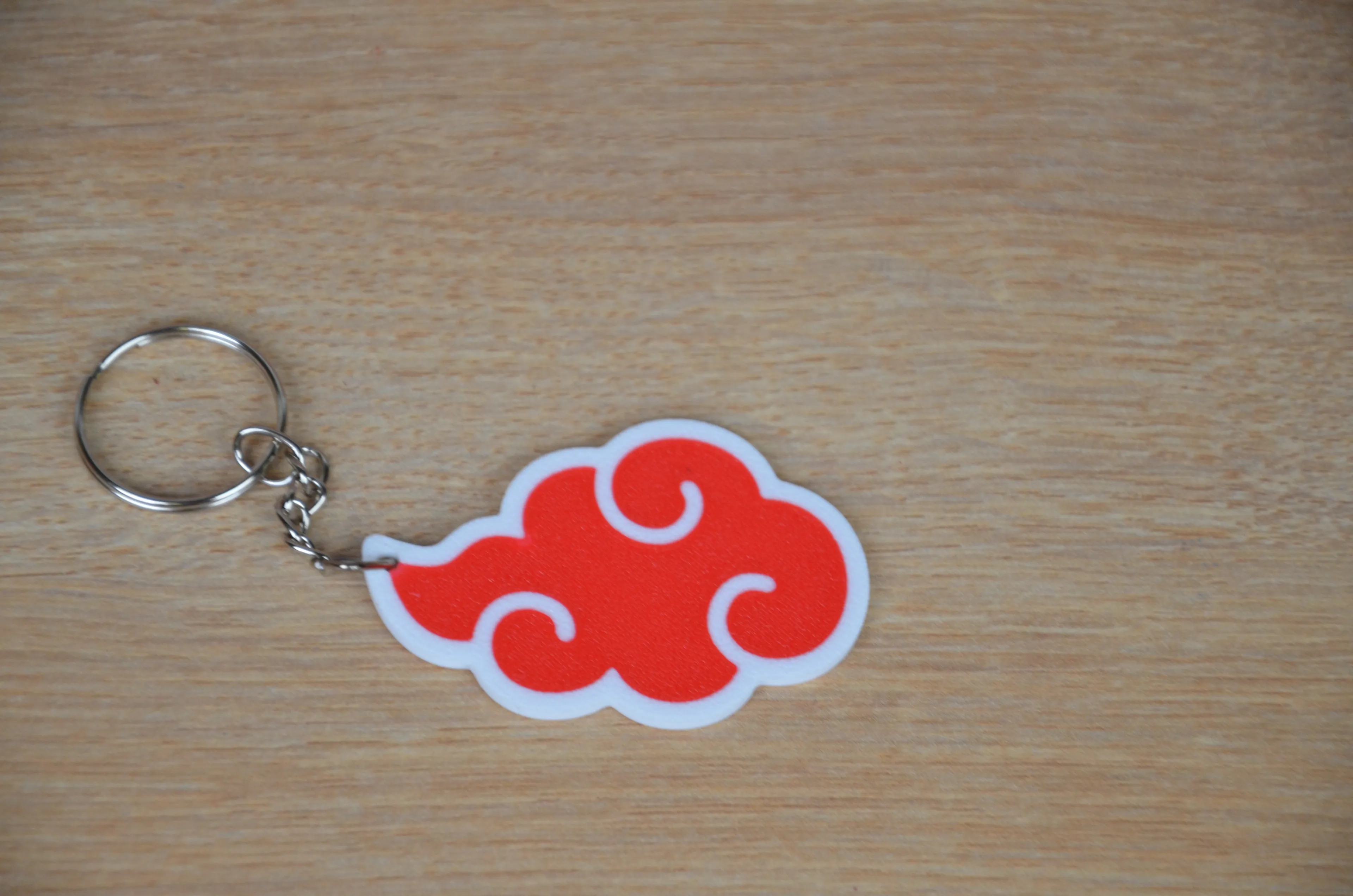 Naruto Akatsuki Bulutu Anahtarlık - 3D Baskı Anime Figür