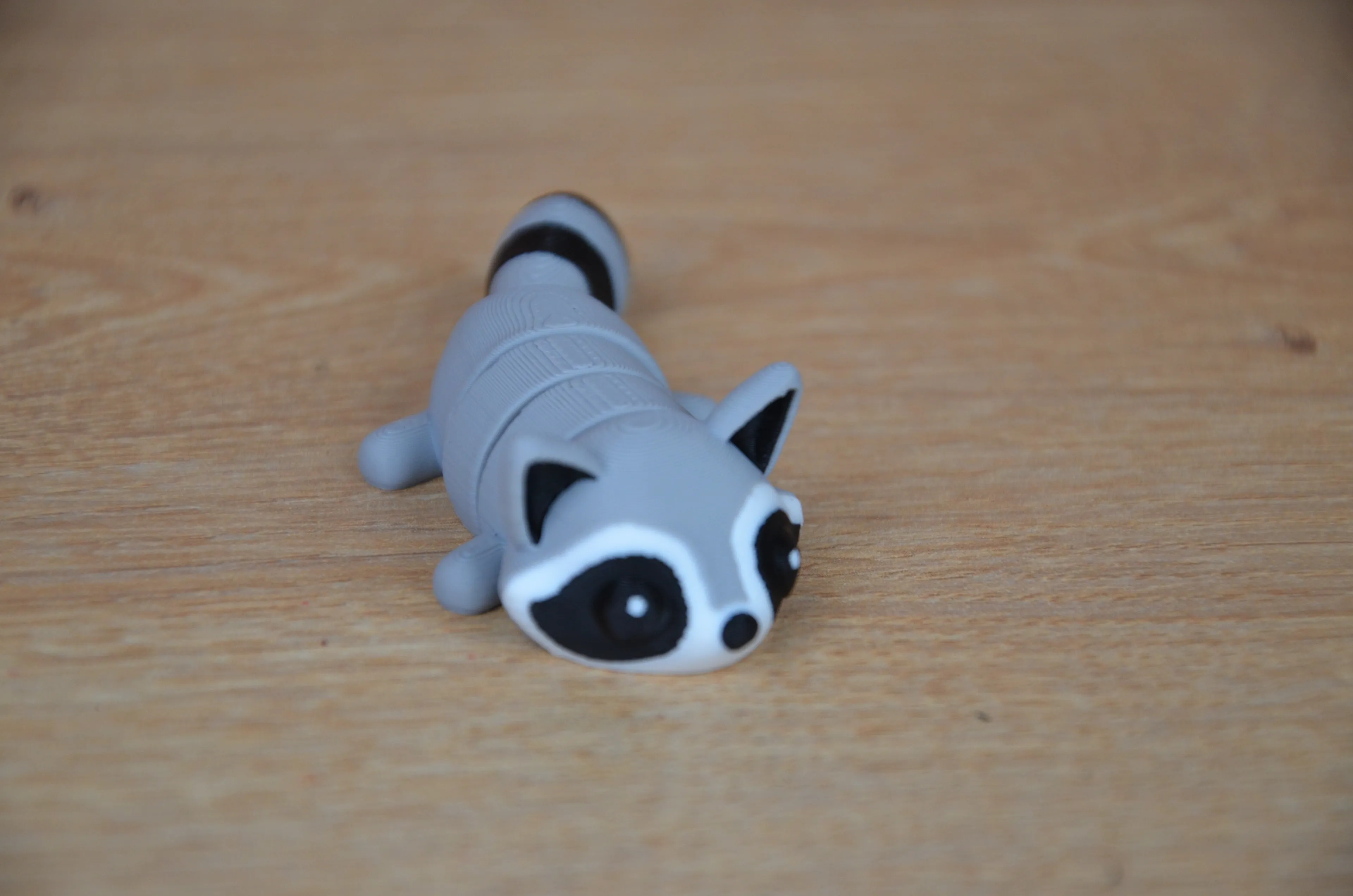 Rakun - 3D Baskı Eklemli Stres Oyuncağı