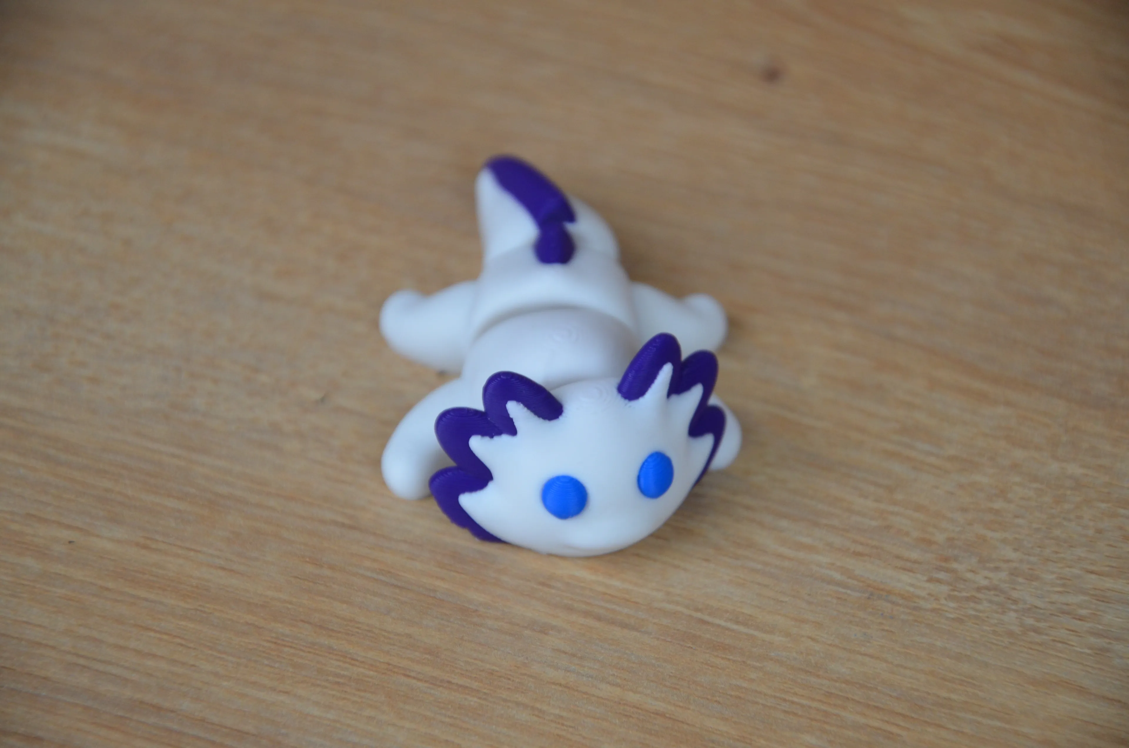 Hareketli Eklemli Semender Figür (Aksolotl)