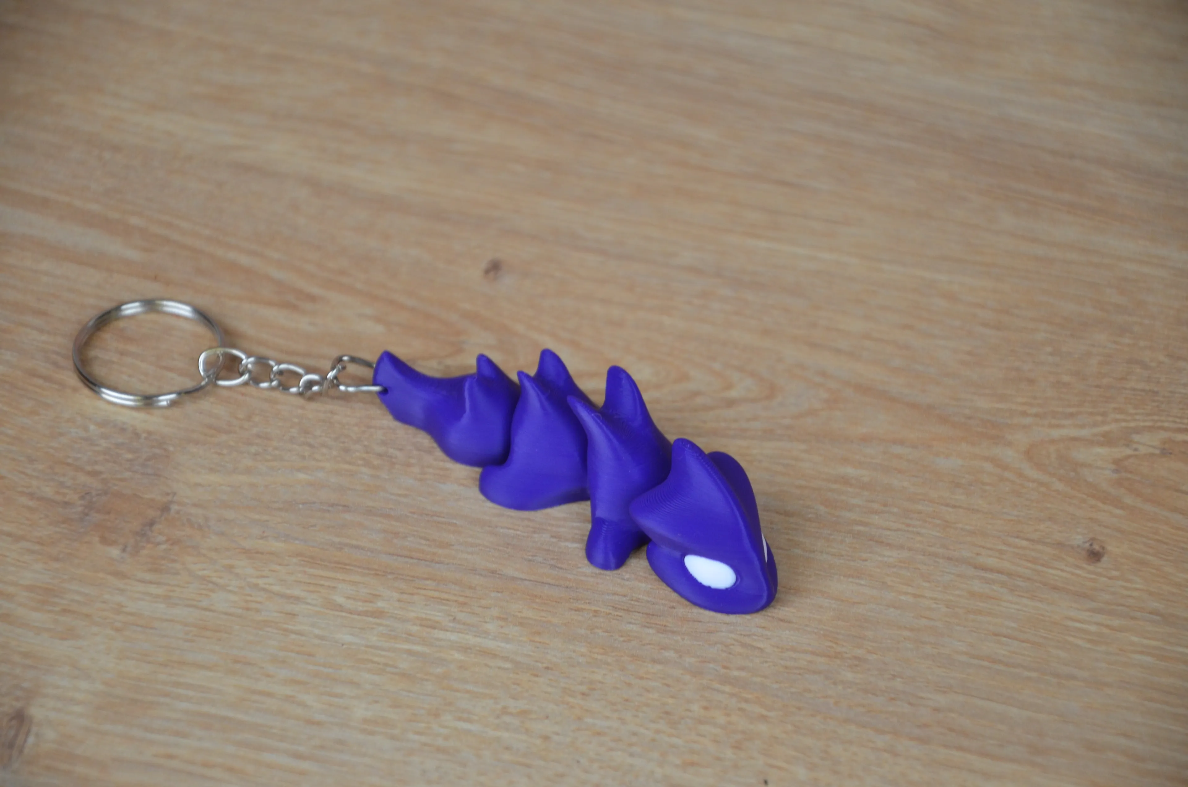 Hareketli Eklemli Pokemon Figürü (Salandit) - 3D Baskı Anahtarlık