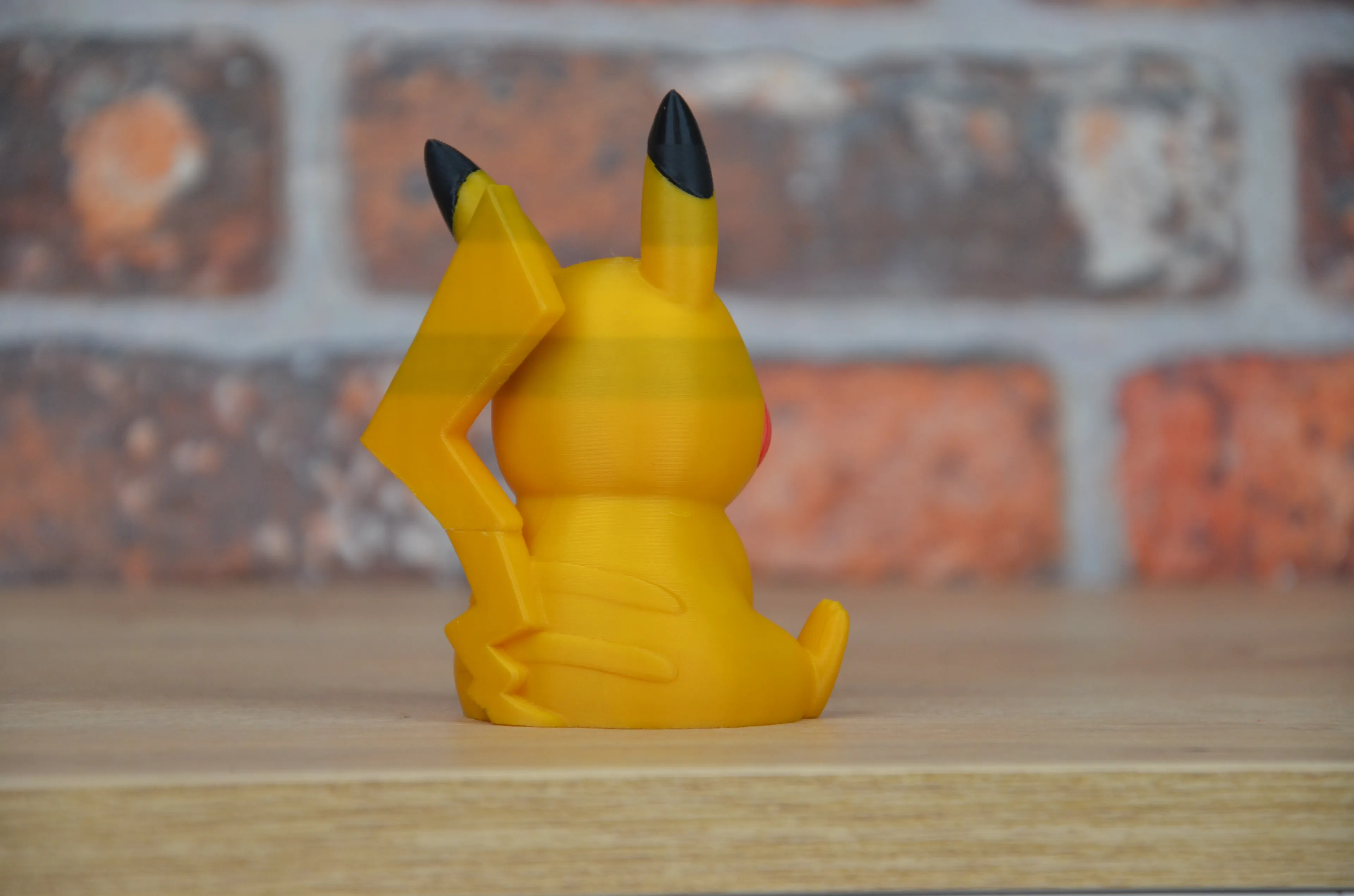 "Pika Pika!" - Sevimli Pikachu 3D Baskı Masa Figürü