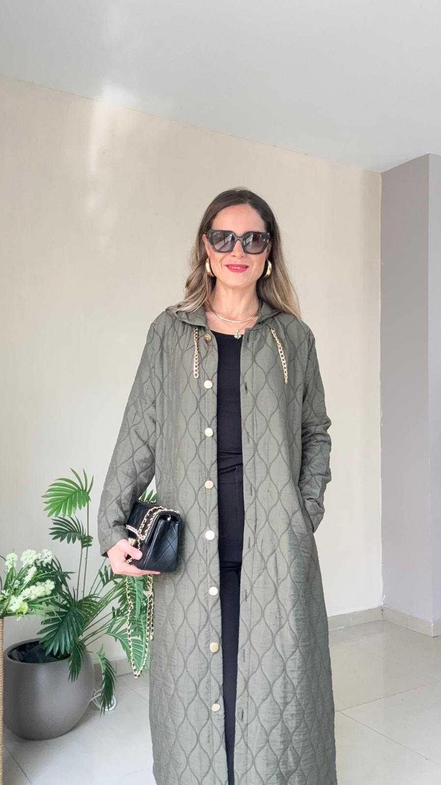 Kapüşonlu Kapitone Mont