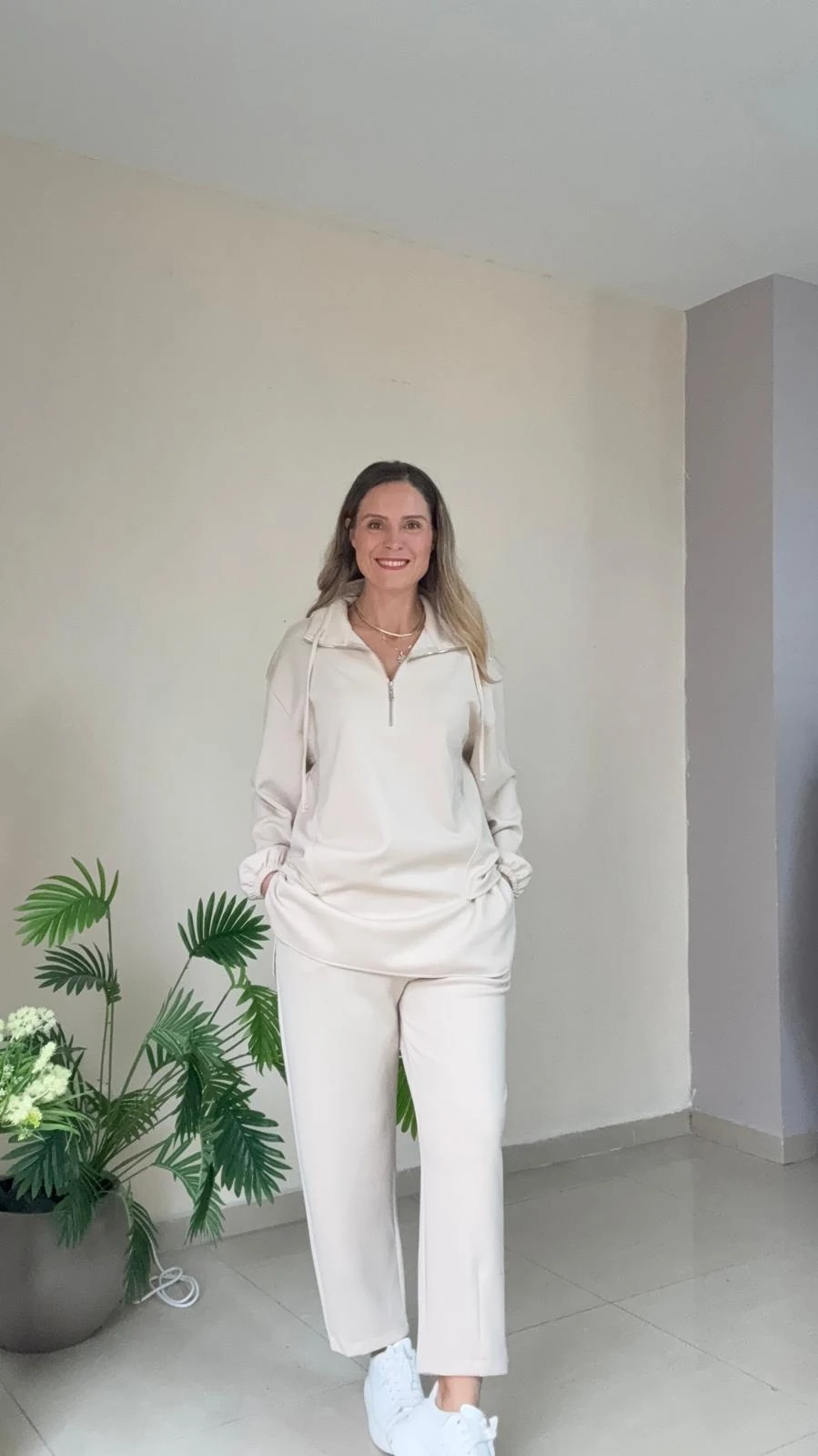 Bella  Oysho Kumaş Eşofman Takım