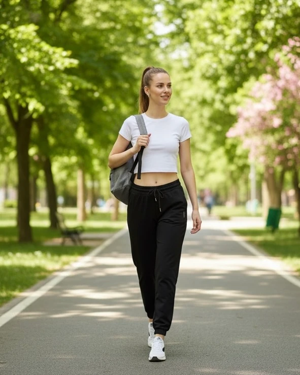 OYSHO LASTİKLİ PAÇA EŞOFMAN