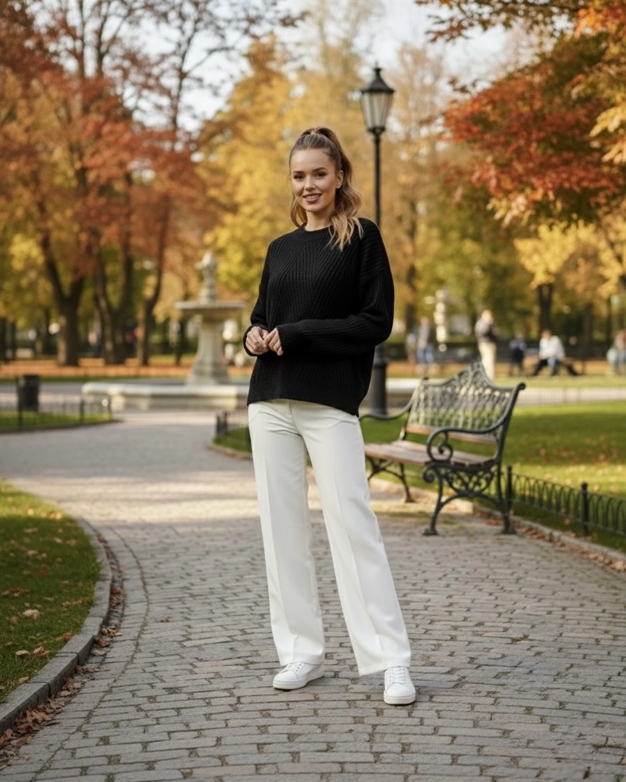 KENDİNDEN DESENLİ KAZAK