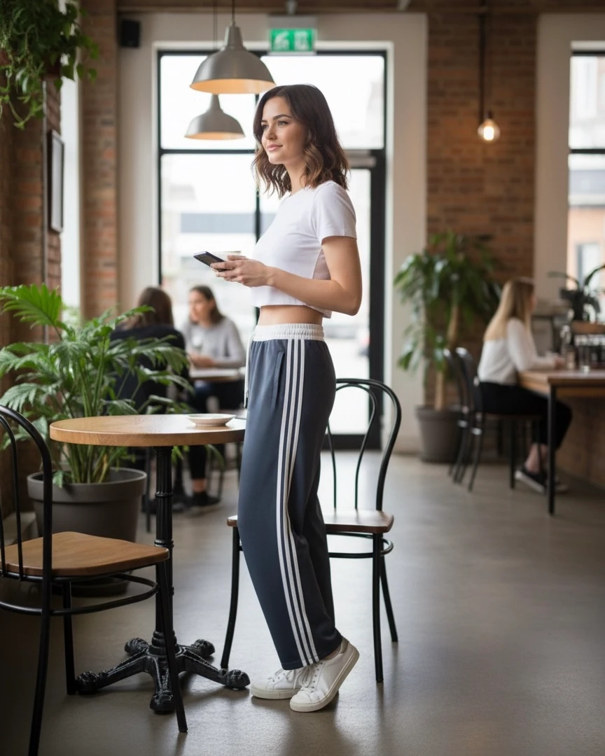 YANI ŞERİTLİ EŞOFMAN