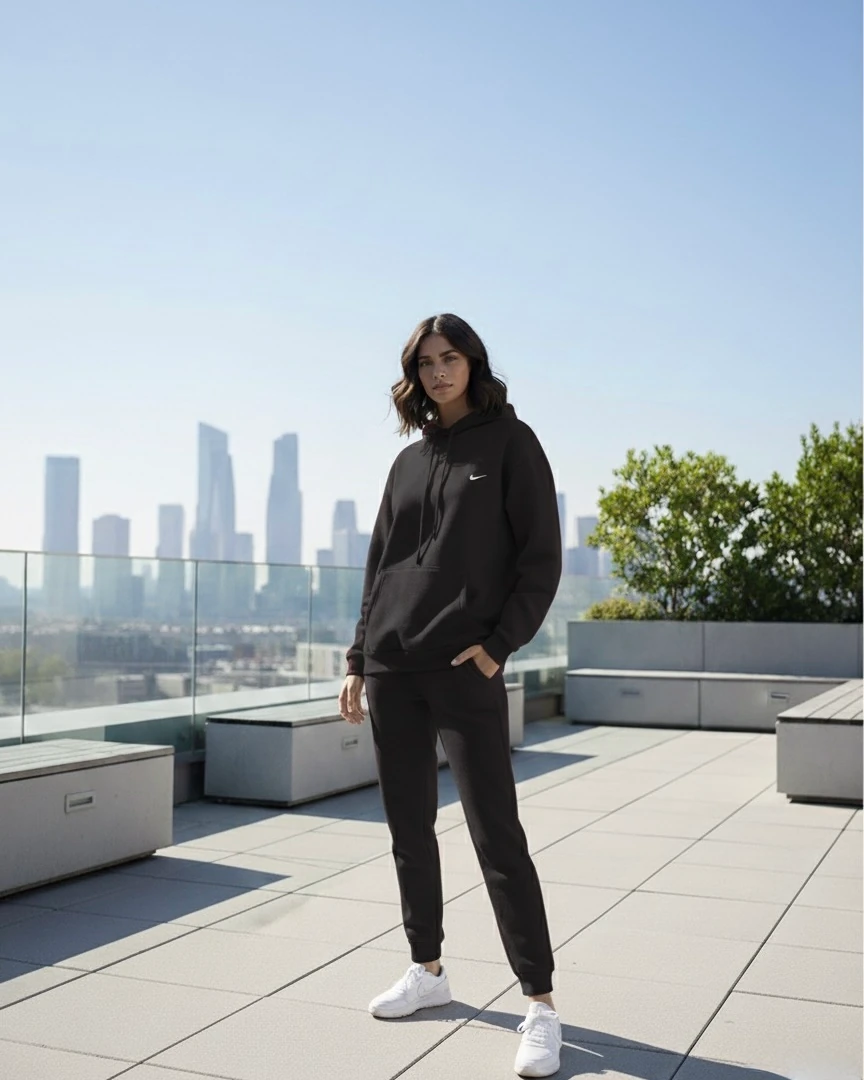 NİKE BASKILI SWEATSHİRT