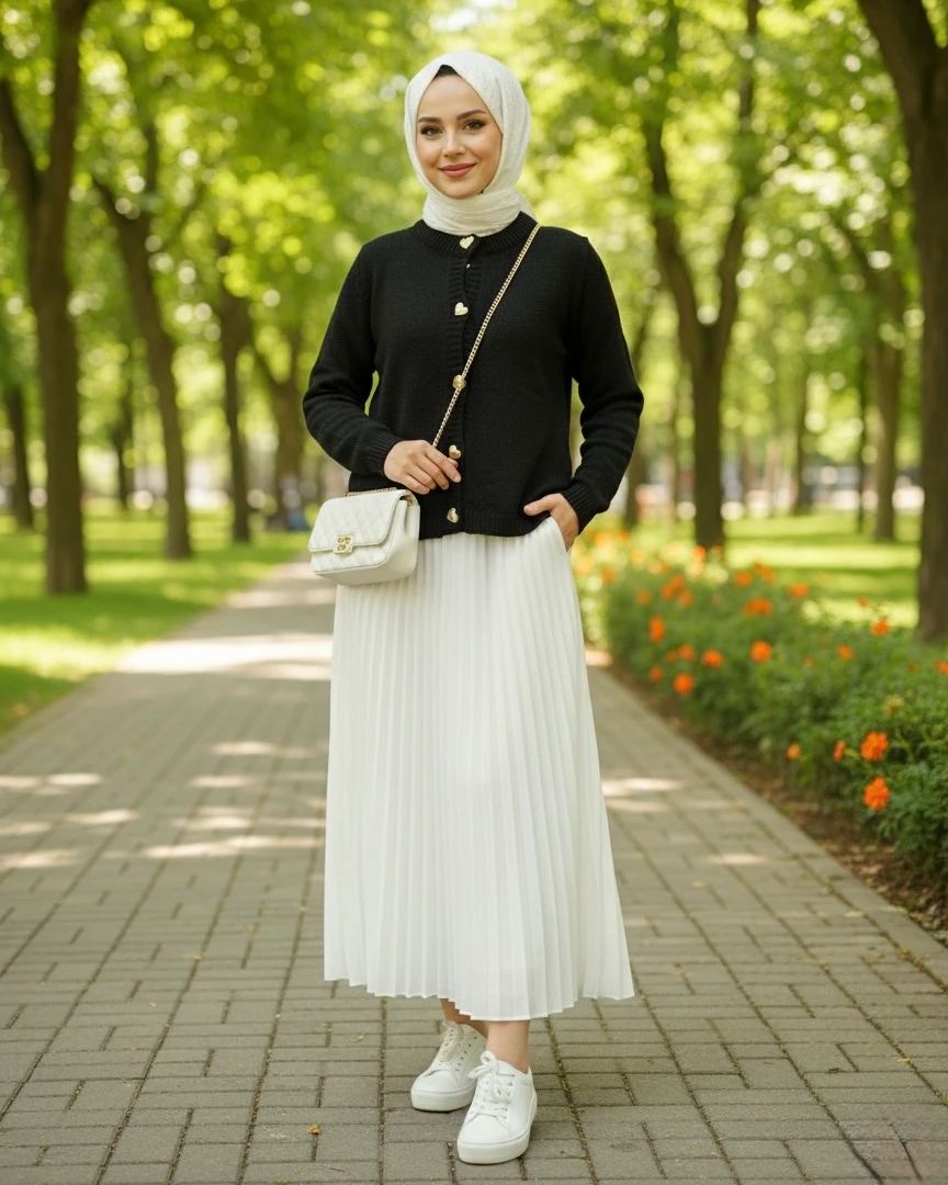 KALP DÜĞMELİ TRİKO HIRKA