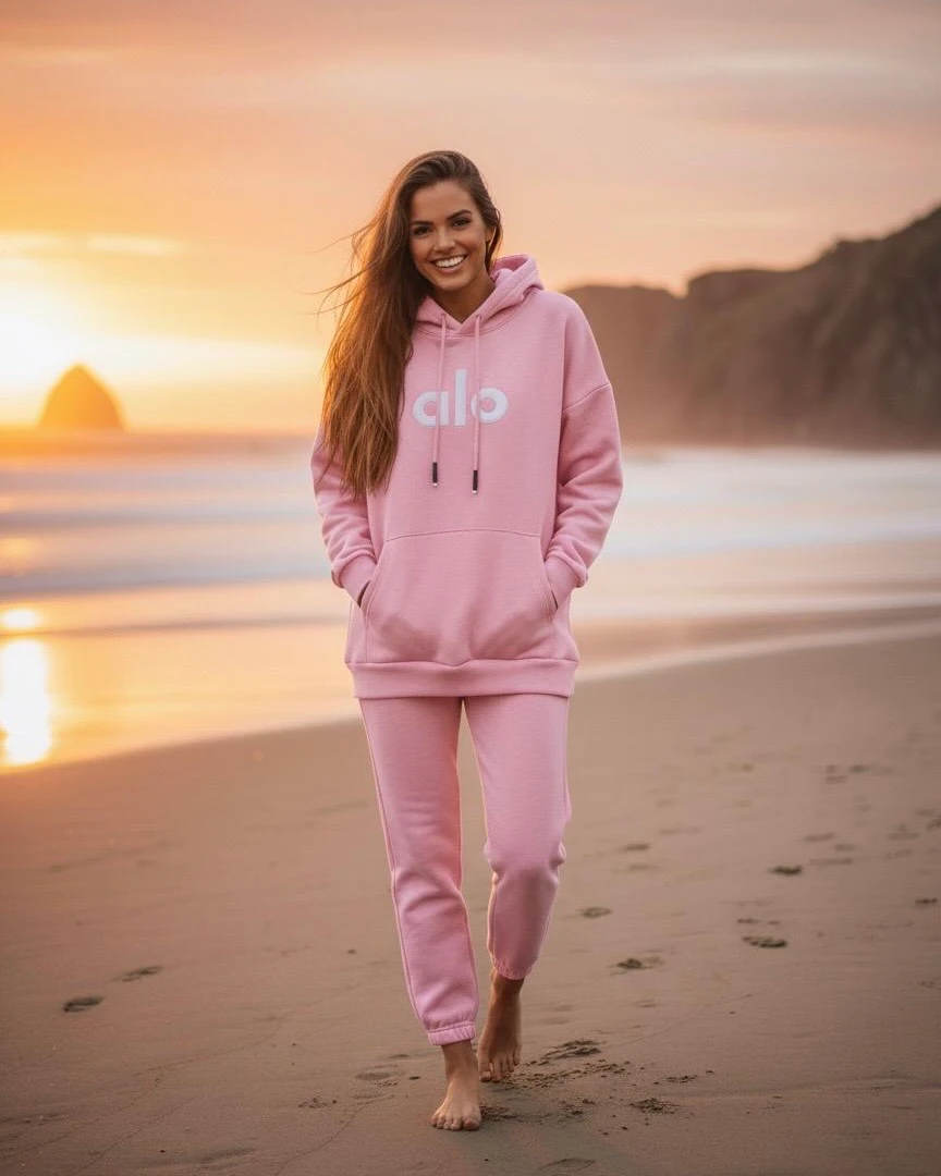 ALO BASKILI SWEATSHİRT