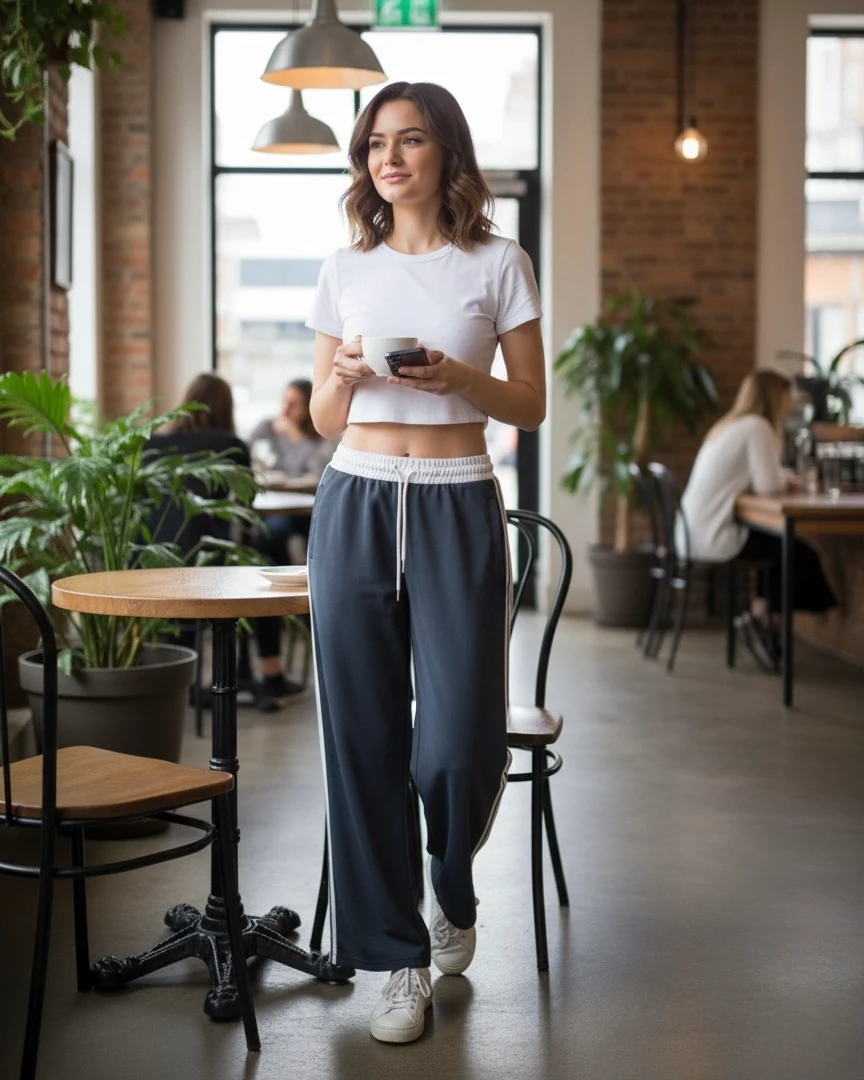 YANI ŞERİTLİ EŞOFMAN