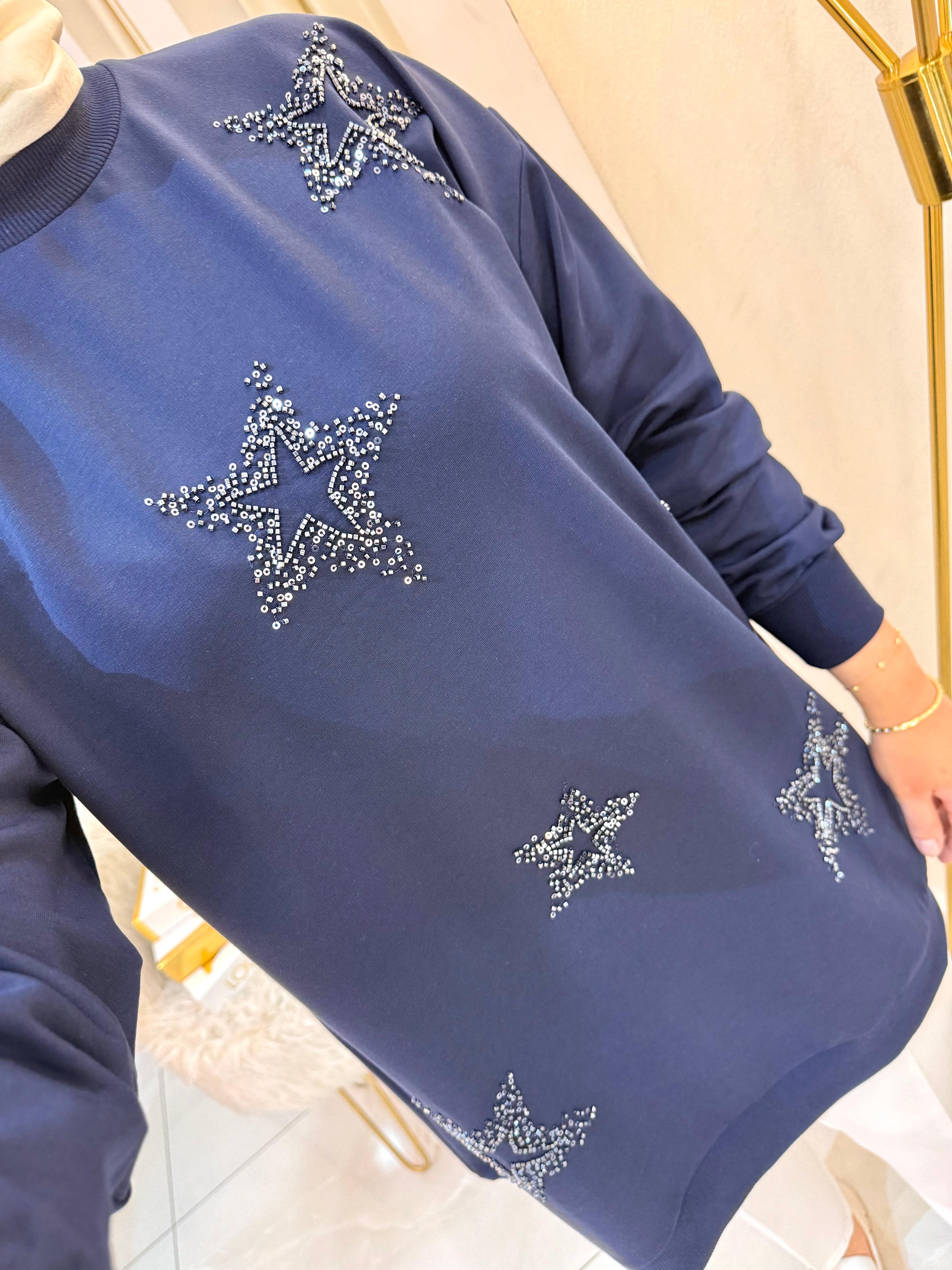 Yıldız Pullu Sweat Laci