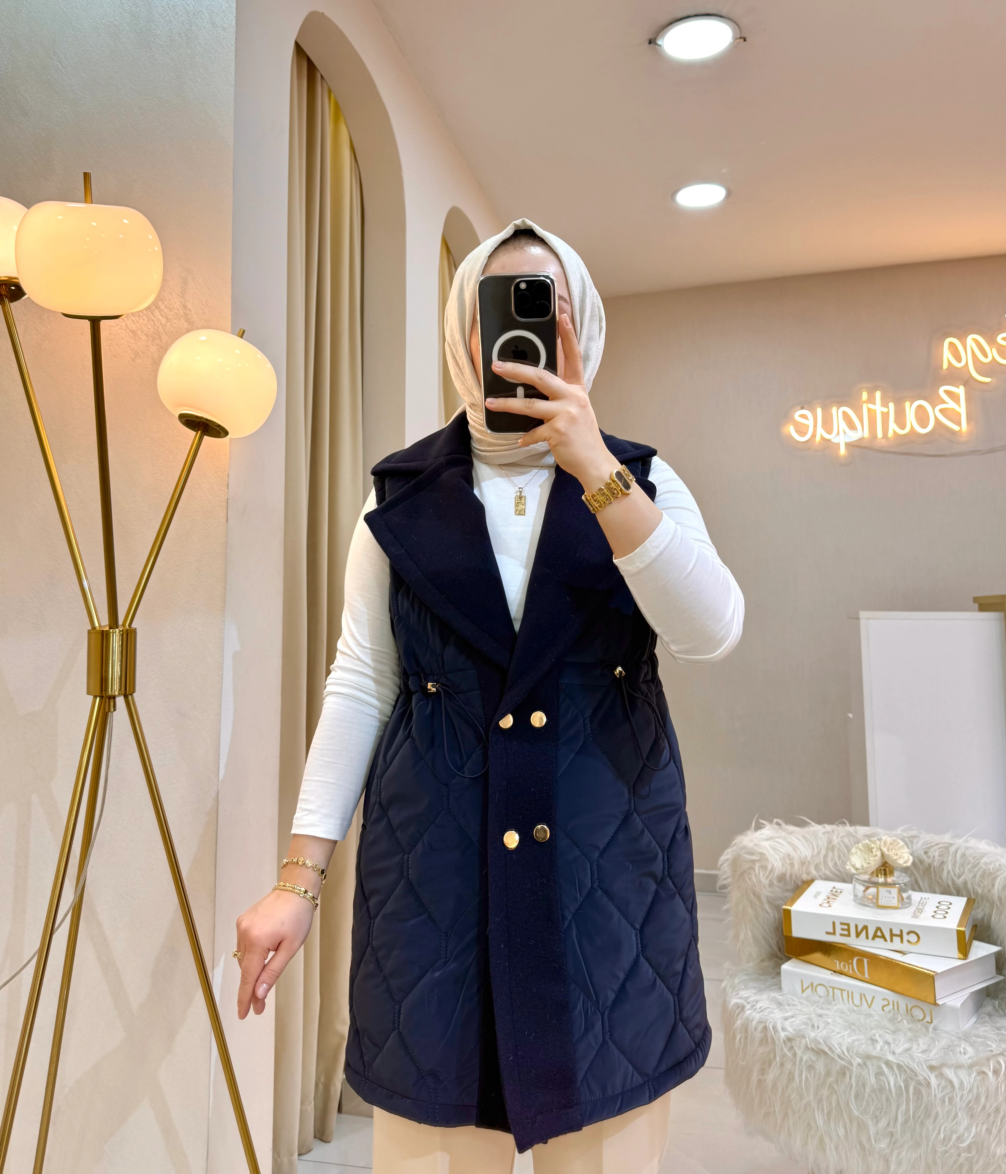 Capitone Şişme Yelek Laci