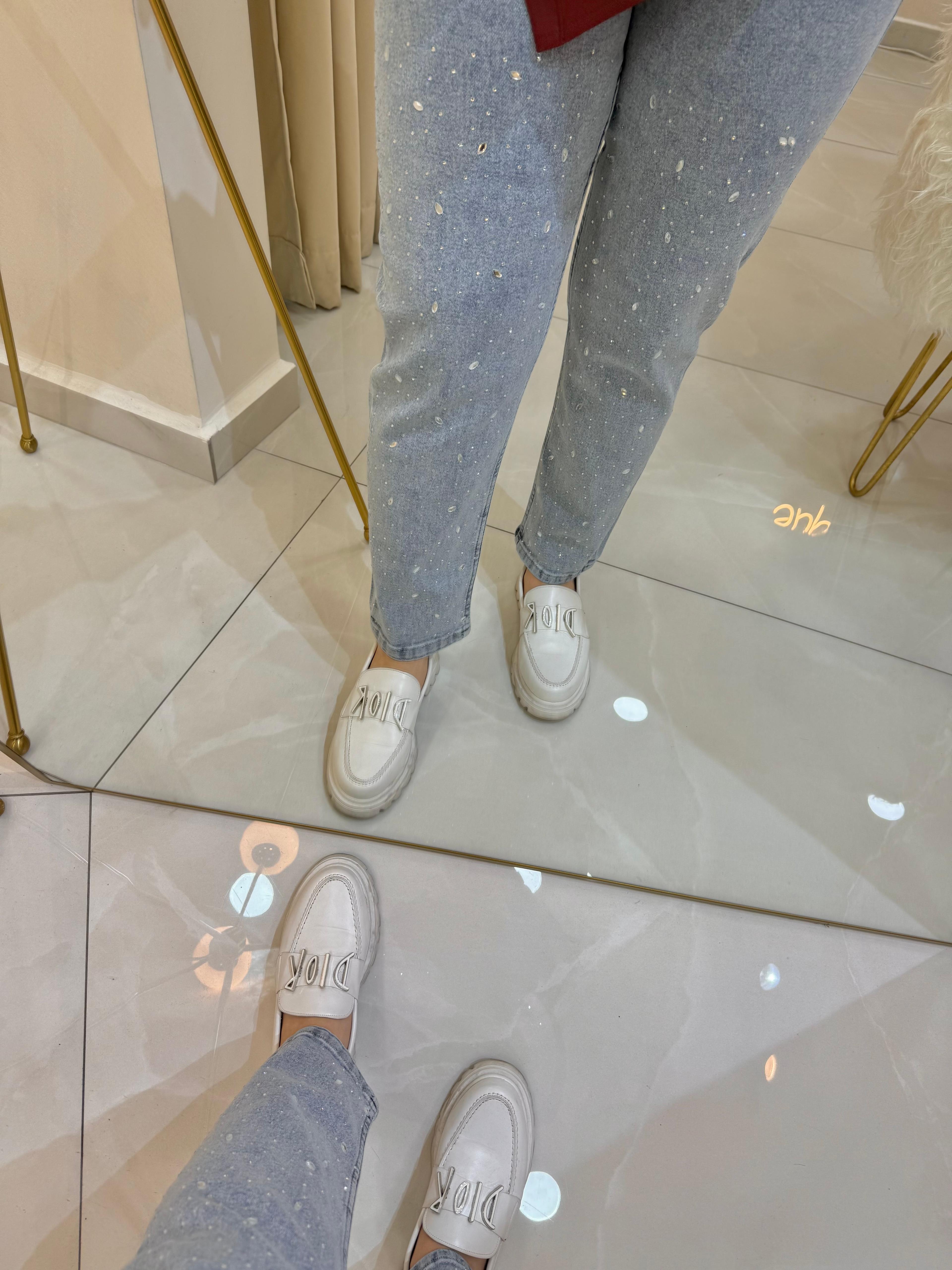 Full Taşlı Jean