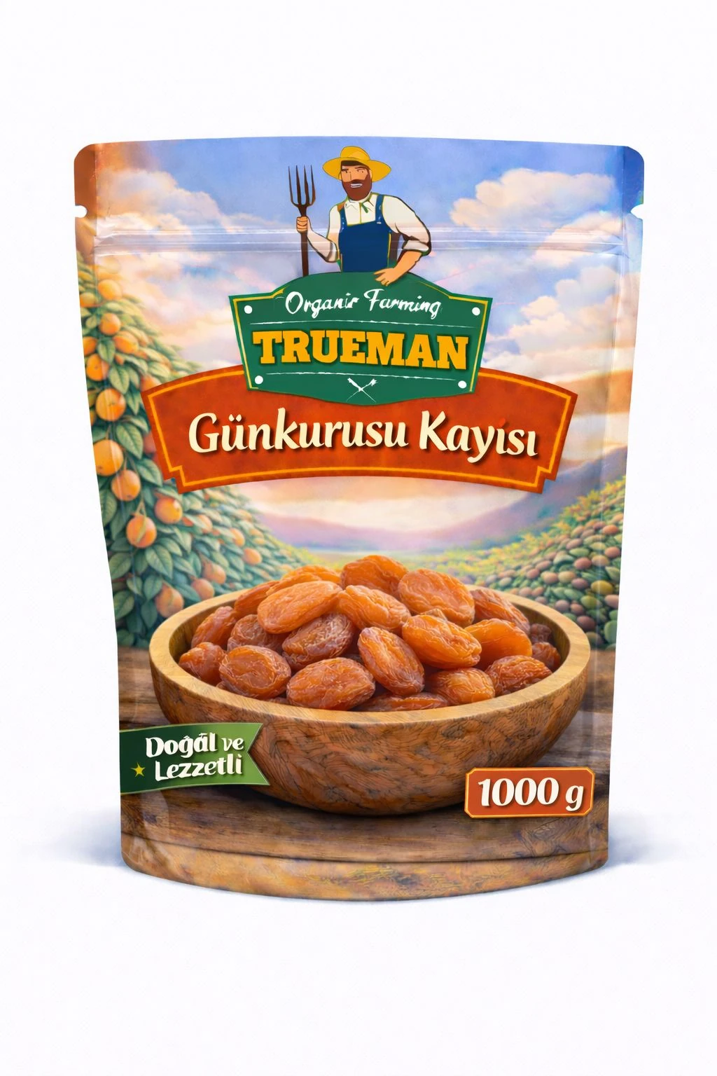 2 Numara Organik Günkurusu Kayısı