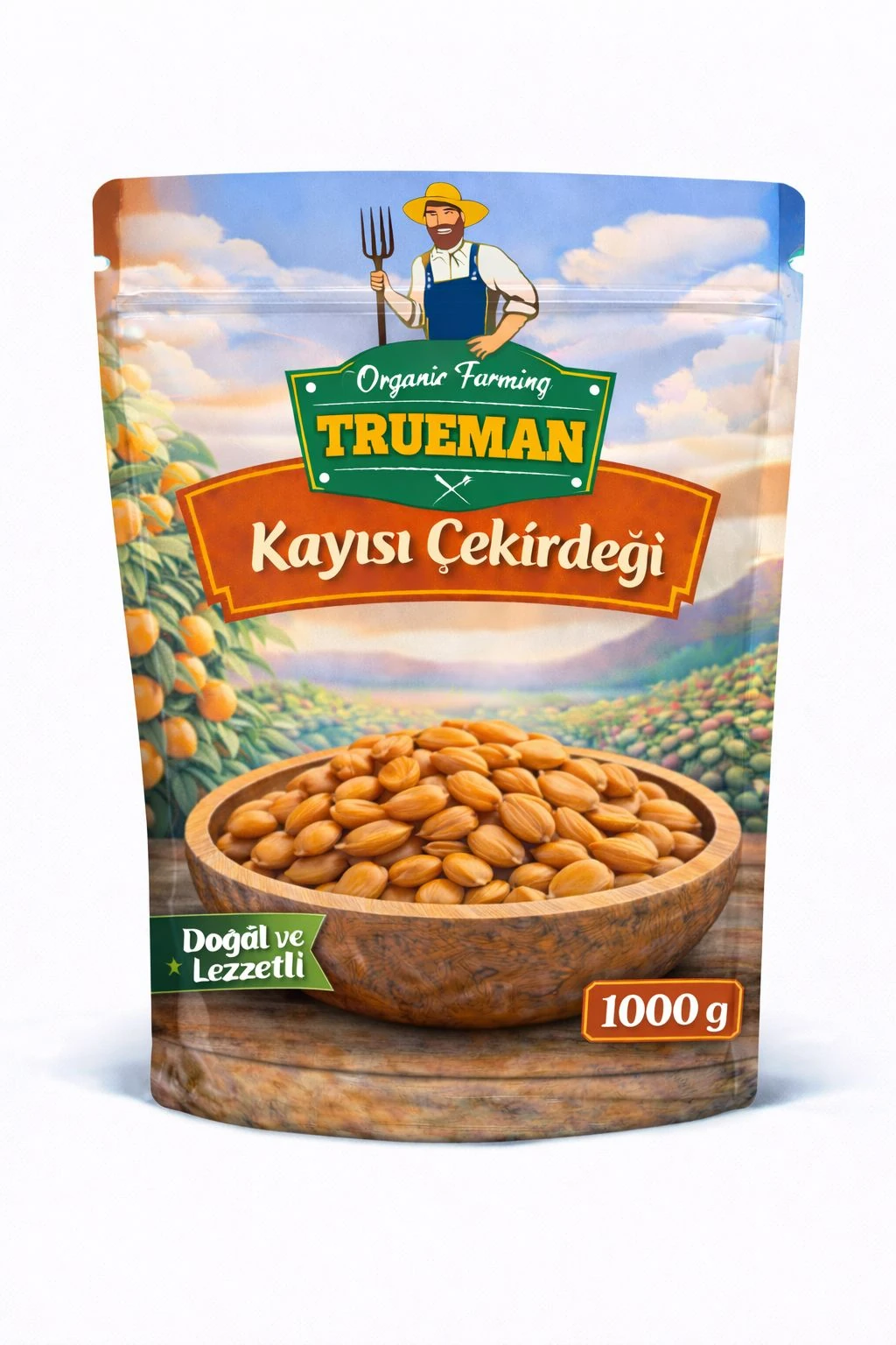 Organik Kayısı Çekirdeği (Tatlı)