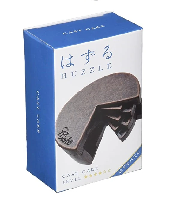 HANAYAMA Cast Cake Metal Puzzle Level 8/10