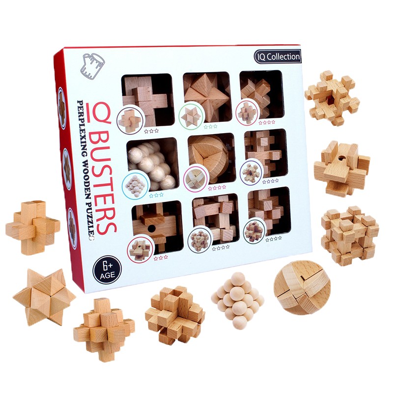 Ahşap Puzzle Set