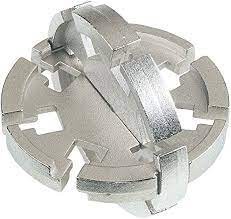 Cast Disc Metal Puzzle Level 8/10