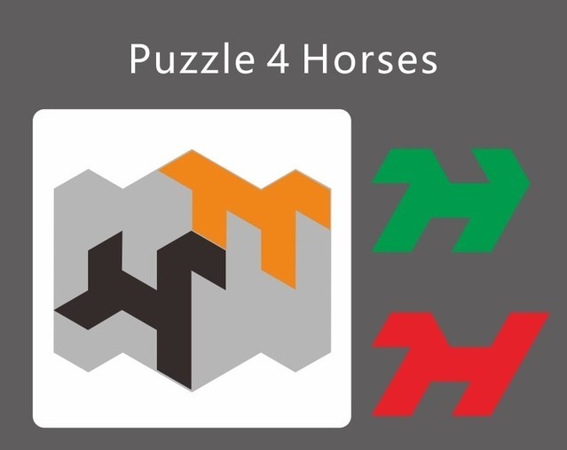 4 At Horse Puzzle Yerleştirme Level 8/10