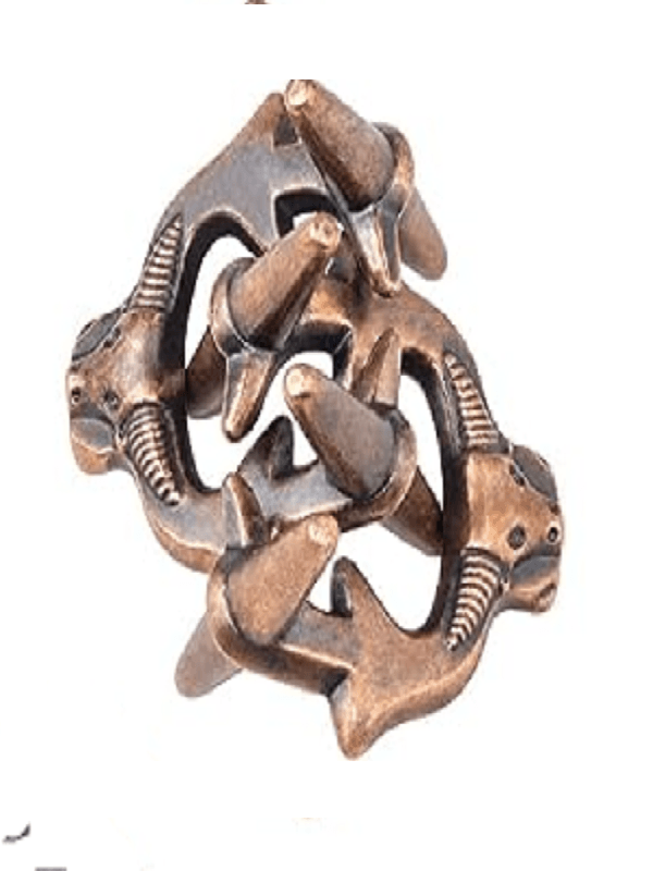 Cast ELK Metal Puzzle Level 9/10