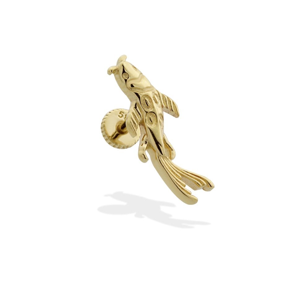 Koi Balığı Piercing Tragus