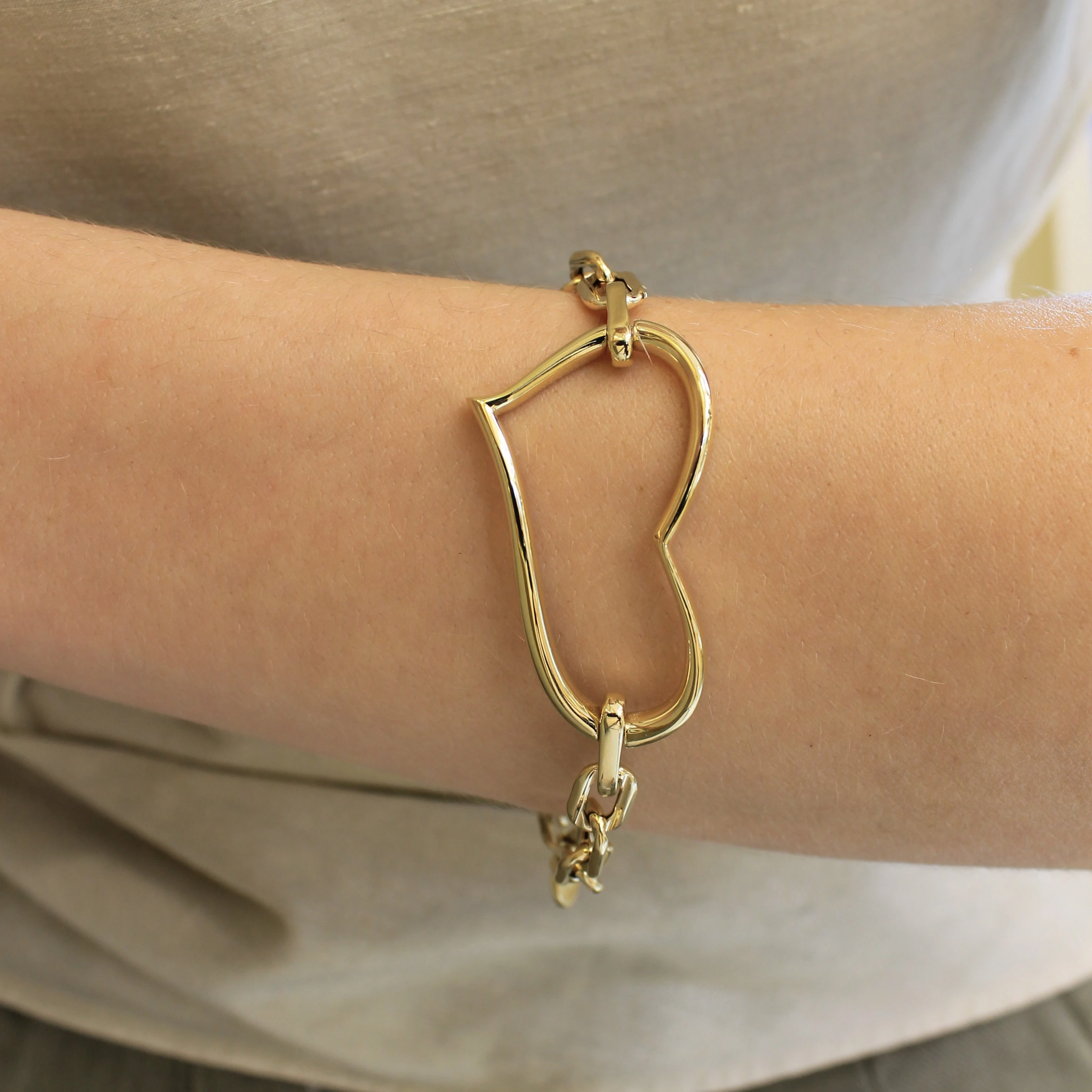 Eterna Kalp Ataç Zincir Bileklik