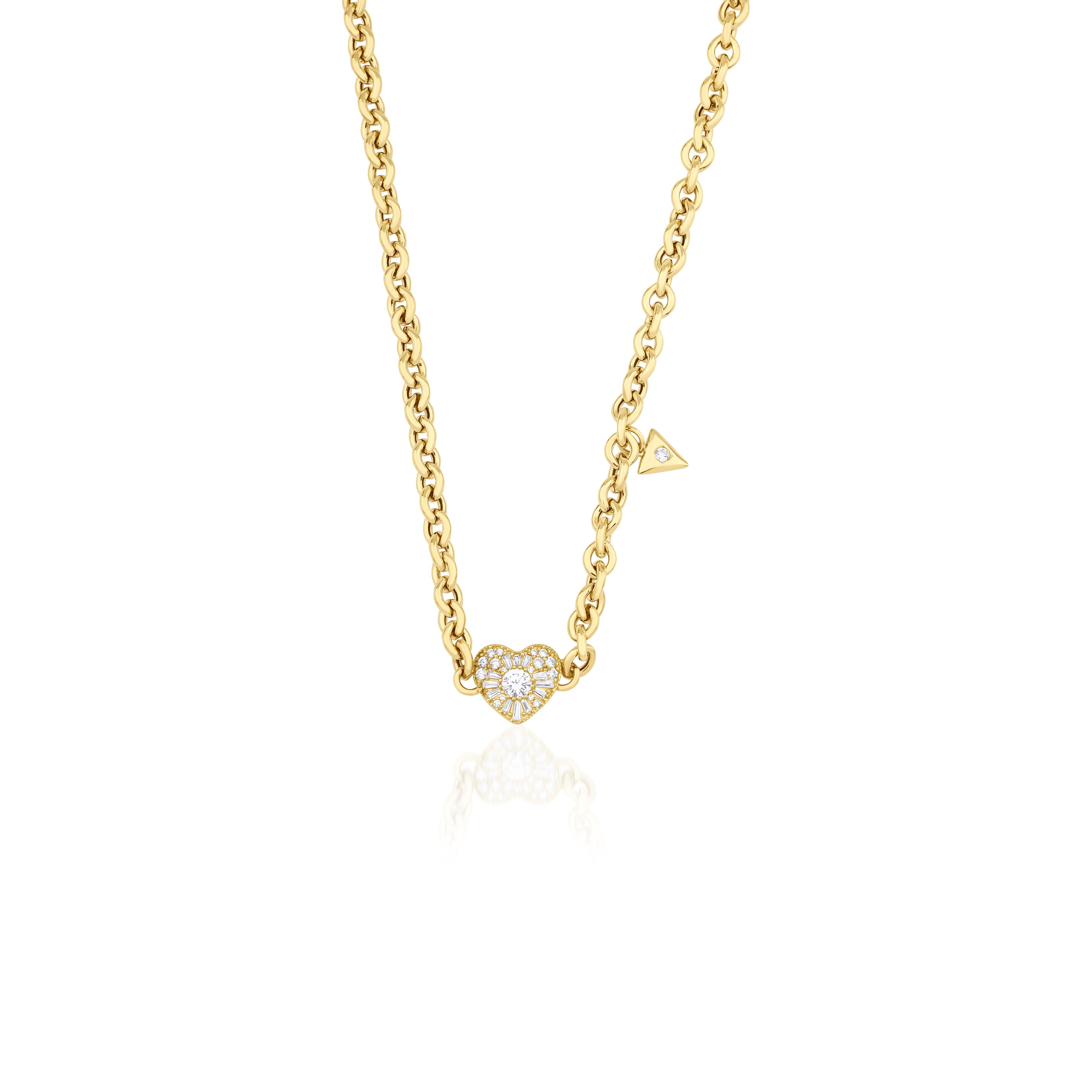 Kalp Choker Kolye