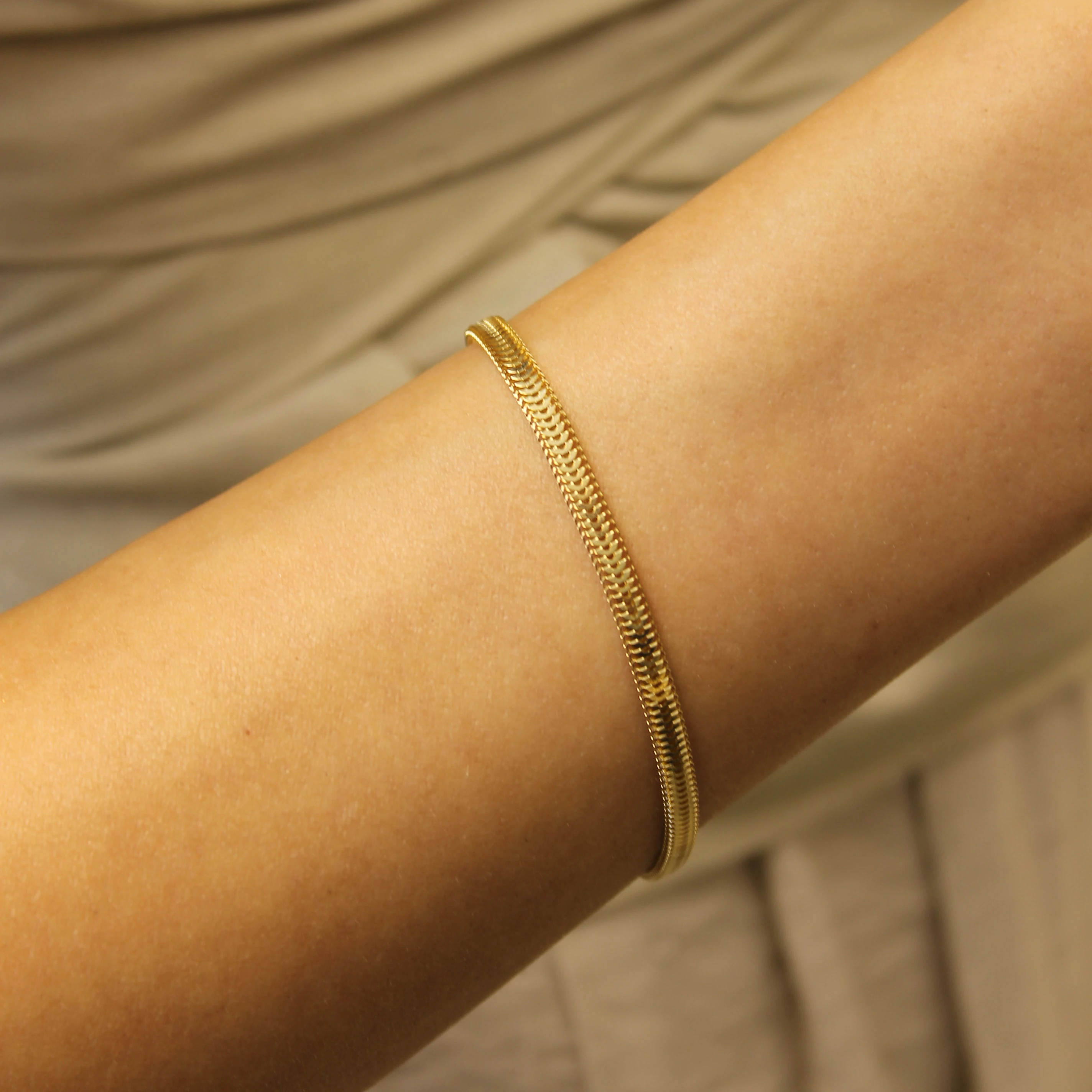 İtalyan Zincir Bileklik 