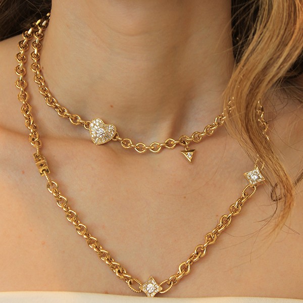 Kalp Choker Kolye