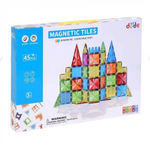 45 Parça Manyetik Bloklar