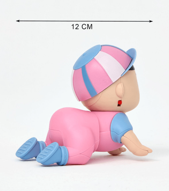 Sevimli Emekleyen Bebek Pembe