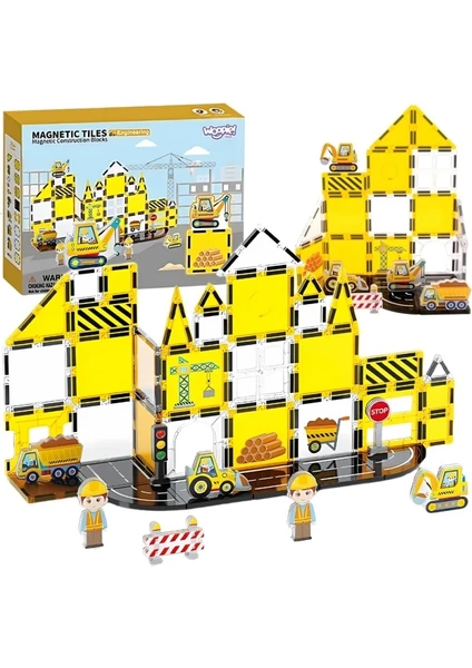 47 Parça Manyetik İnşaat Şantiye Seti