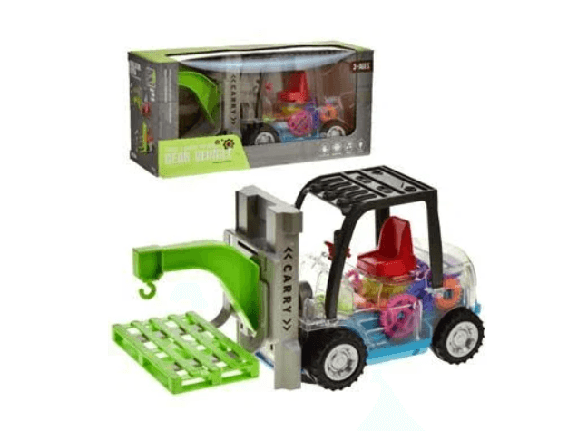 Kutulu Pilli Şeffaf Forklift