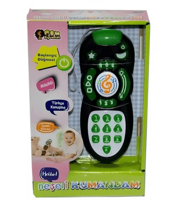 Oyuncak Pilli Müzikli Akıllı Kumanda