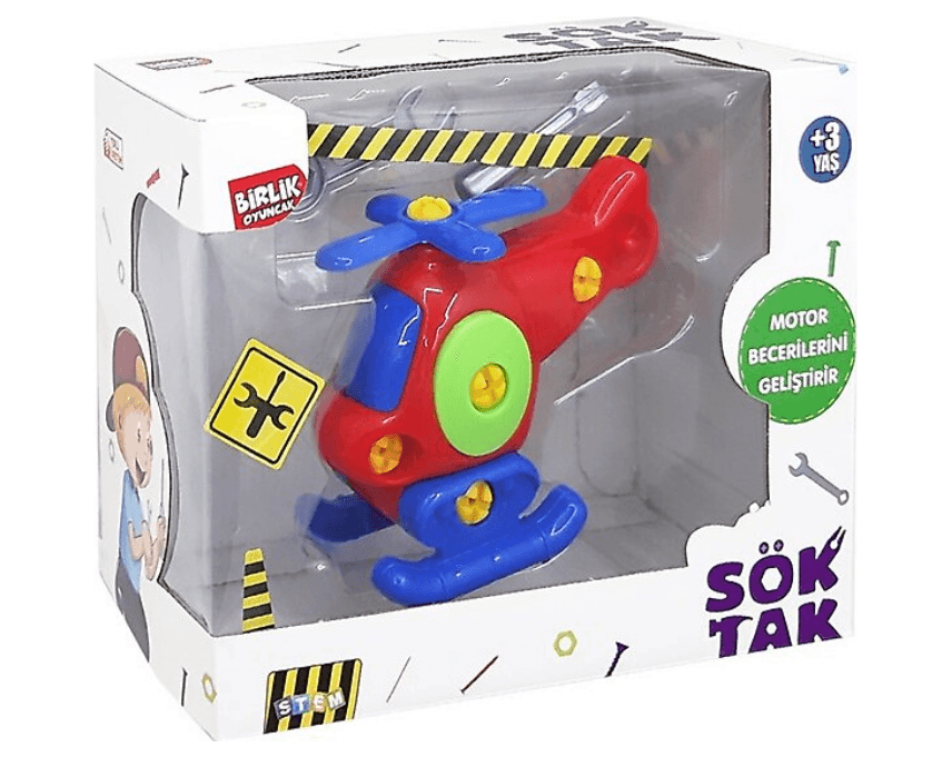 Birlik Oyuncak Sök Tak Helikopter