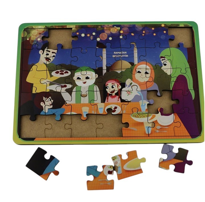 Ahşap Ramazan Puzzle