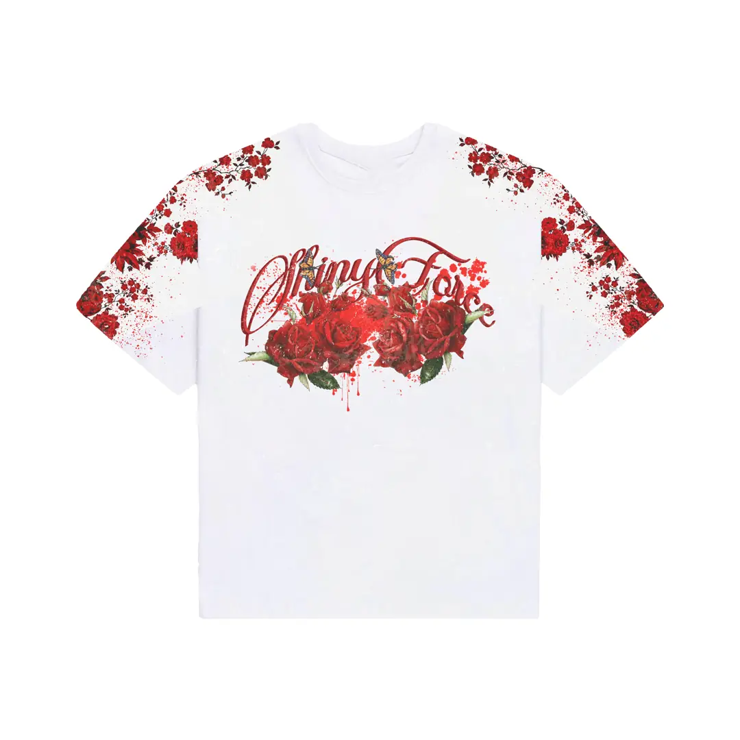 Rose Through Tee Reen Drop Rose T-Shirt