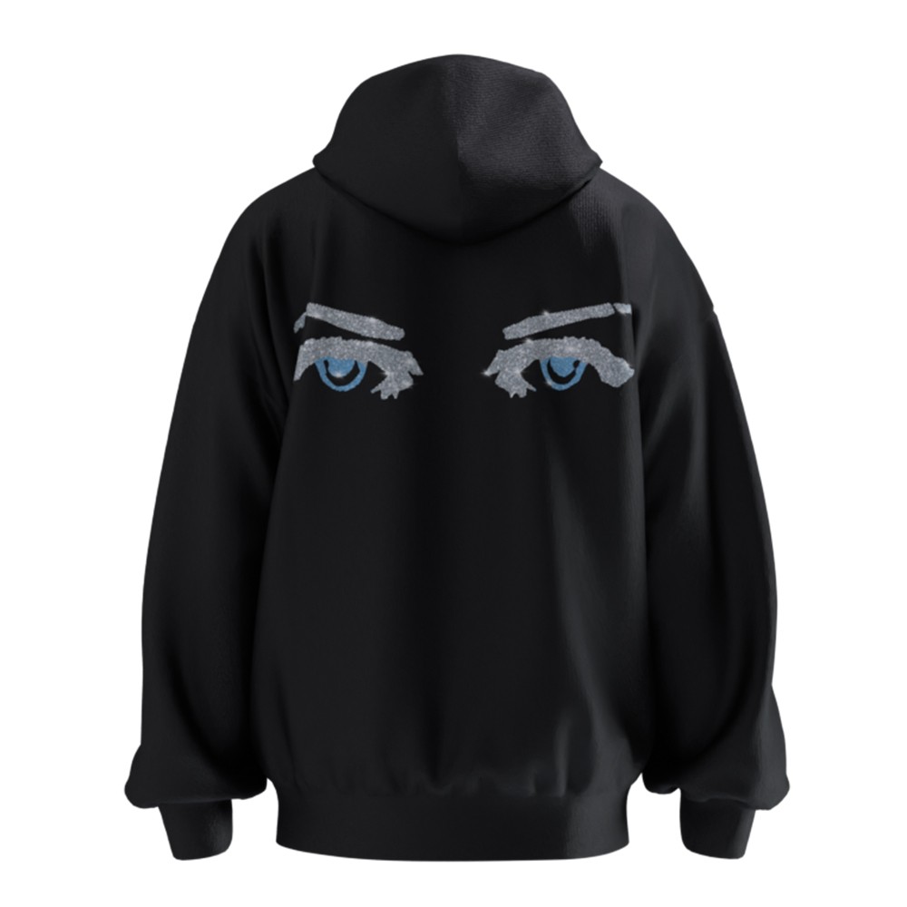 Shiny Force Eisengel Blue Eye Rhinestone Sweatshirt