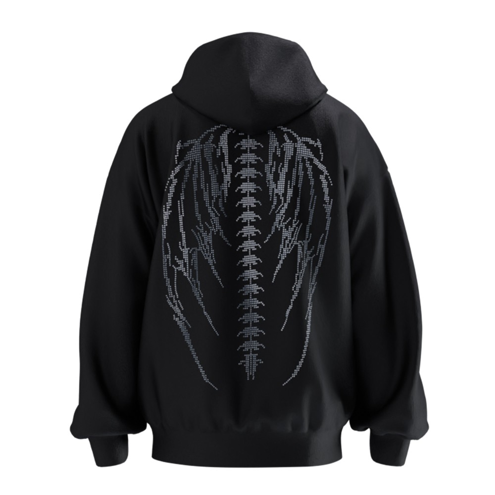 Shiny Force Wings AGORAPHOBİA Sweatshirt