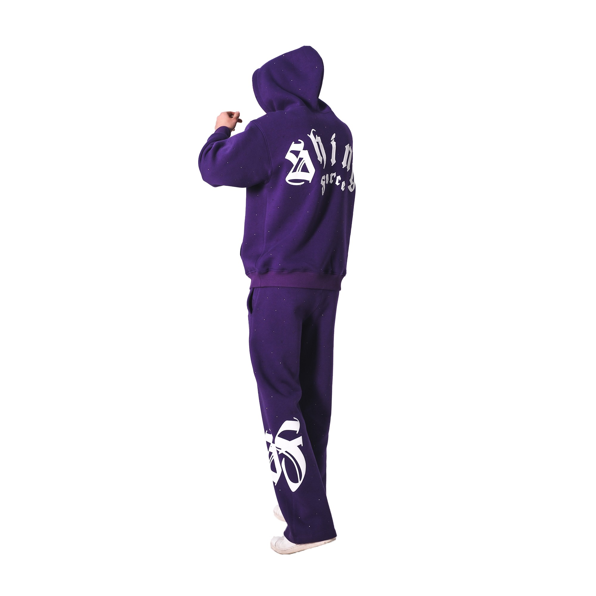 Shinyforce AURORA Purple Star Sweatshirt