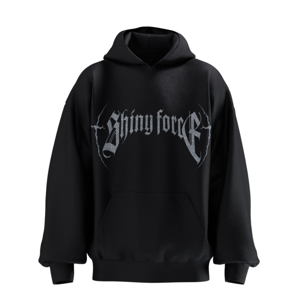 Shiny Force Rhinestone AGORAPHOBİA Sweatshirt