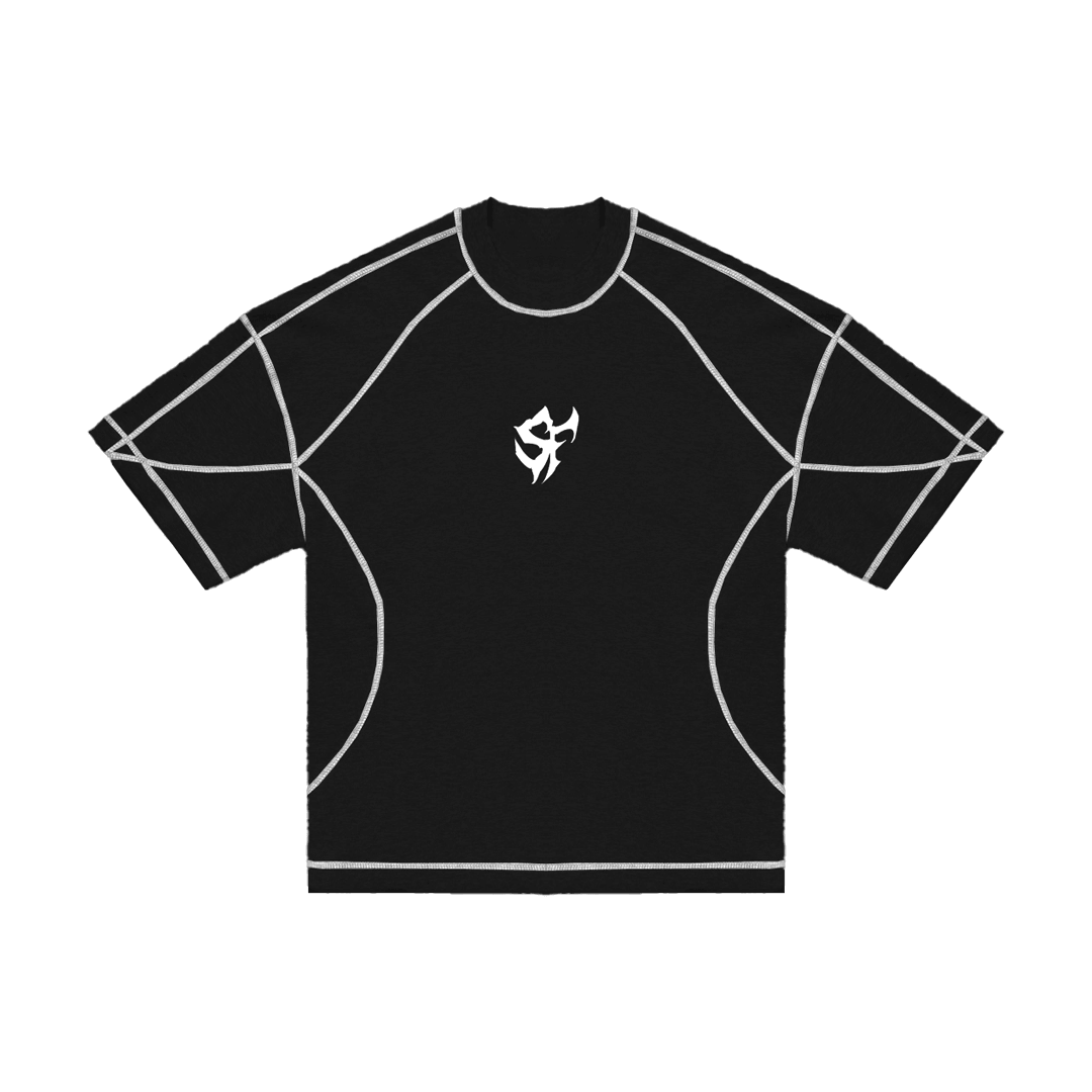 Reen Drop Outline Black T-Shirt