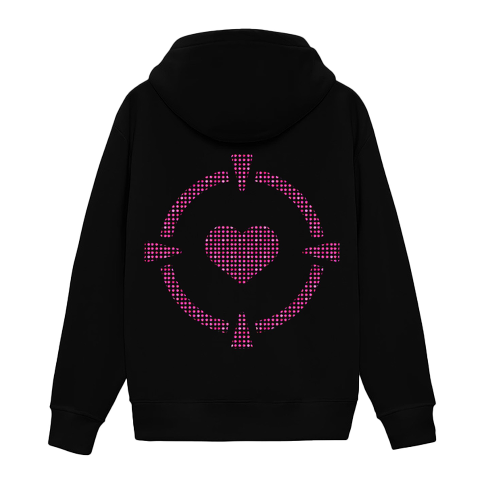 Viserion Drop Rhinestone Heart Sweatshirt