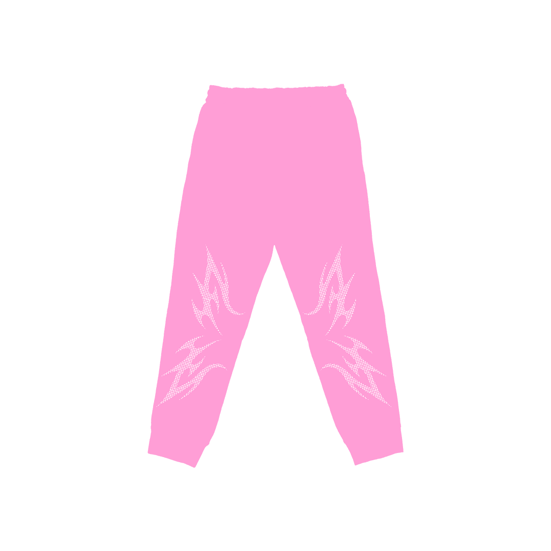 Dream Drop 0.2 Pink Crop Sweatpant 
