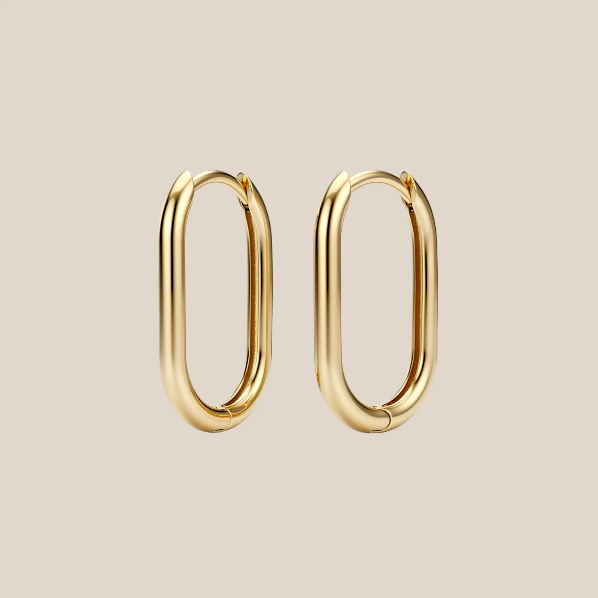 Ataş Altın Halka Küpe