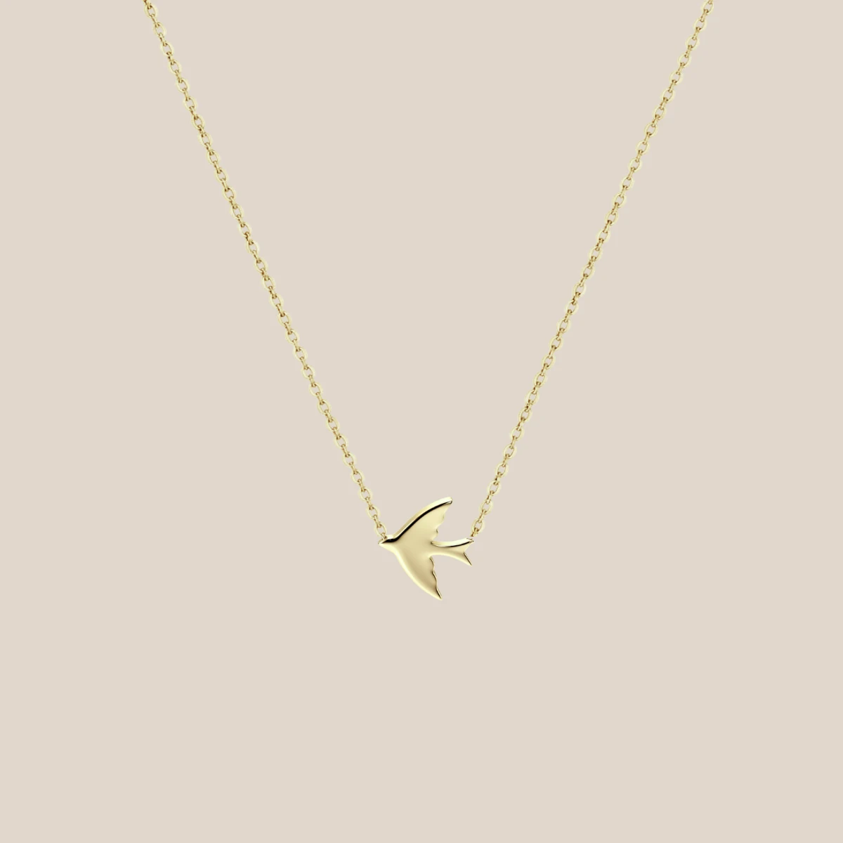 Kırlangıç Altın Kolye