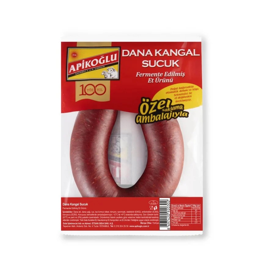 Apikoğlu Sucuk Dana Fermente 280gr